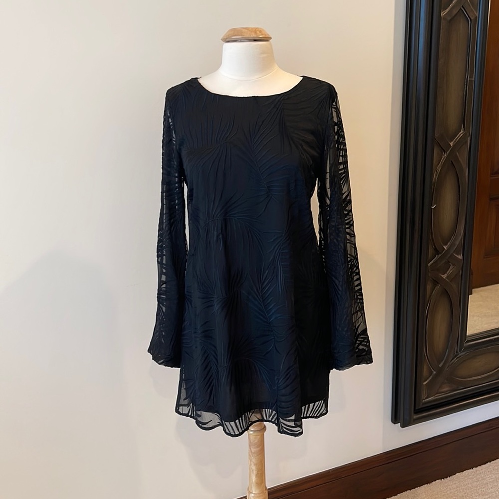 Show me your mumu, Black lace, fully lined.